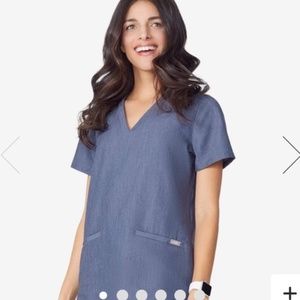 Figs Denim Top & Bottom SOLD